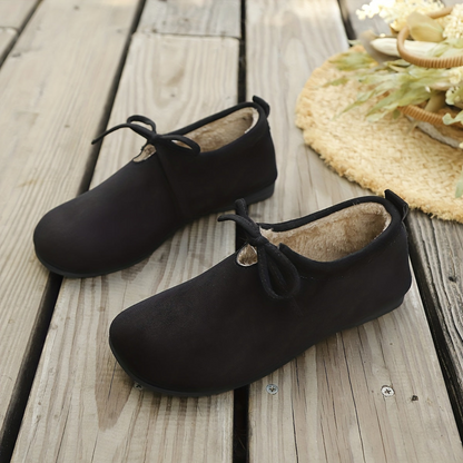 Chaussons Femme Confortables Intérieur Doux Nœud Décoratif Plusieurs Couleurs