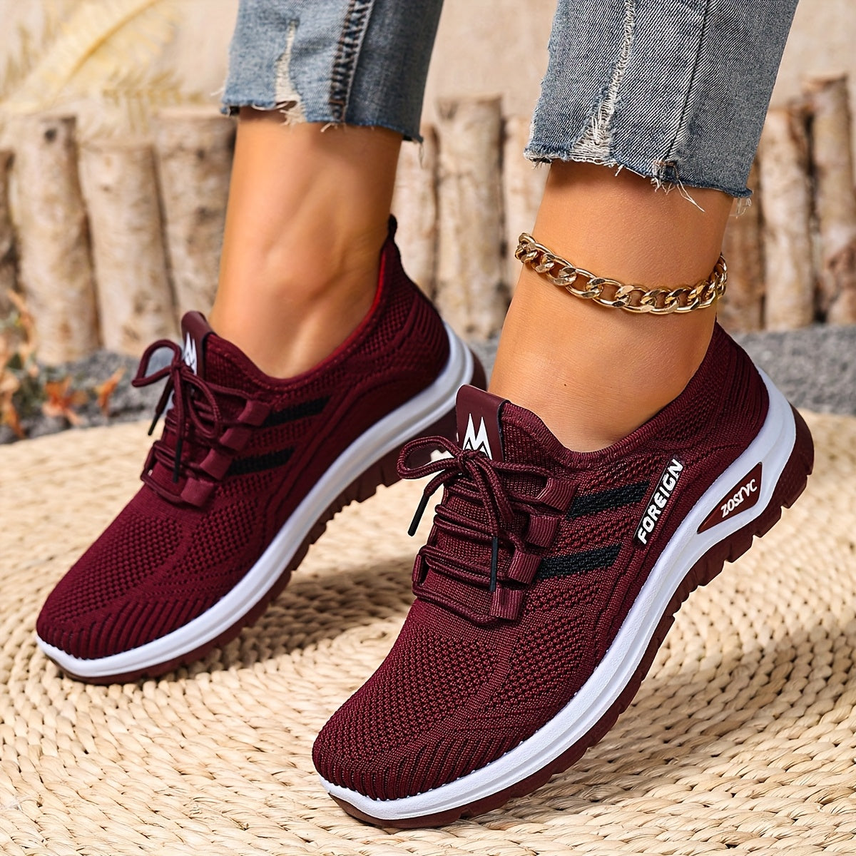 Baskets Femme Décontractées Style Sport pour Marche et Quotidien
