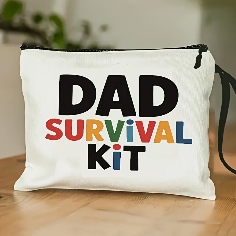 Papa Survival Kit – Praktisches und originelles Geschenketui für Männer, tägliche Organisation, humorvoller Stil