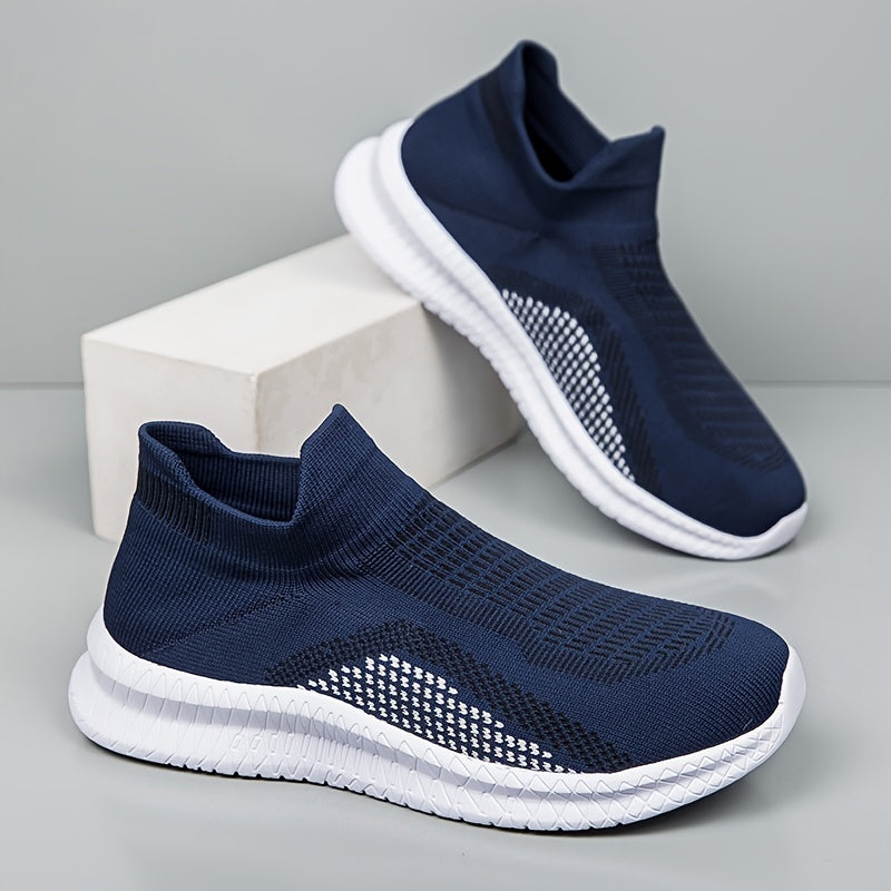 Baskets décontractées pour homme style urbain à enfiler – chaussures de marche légères