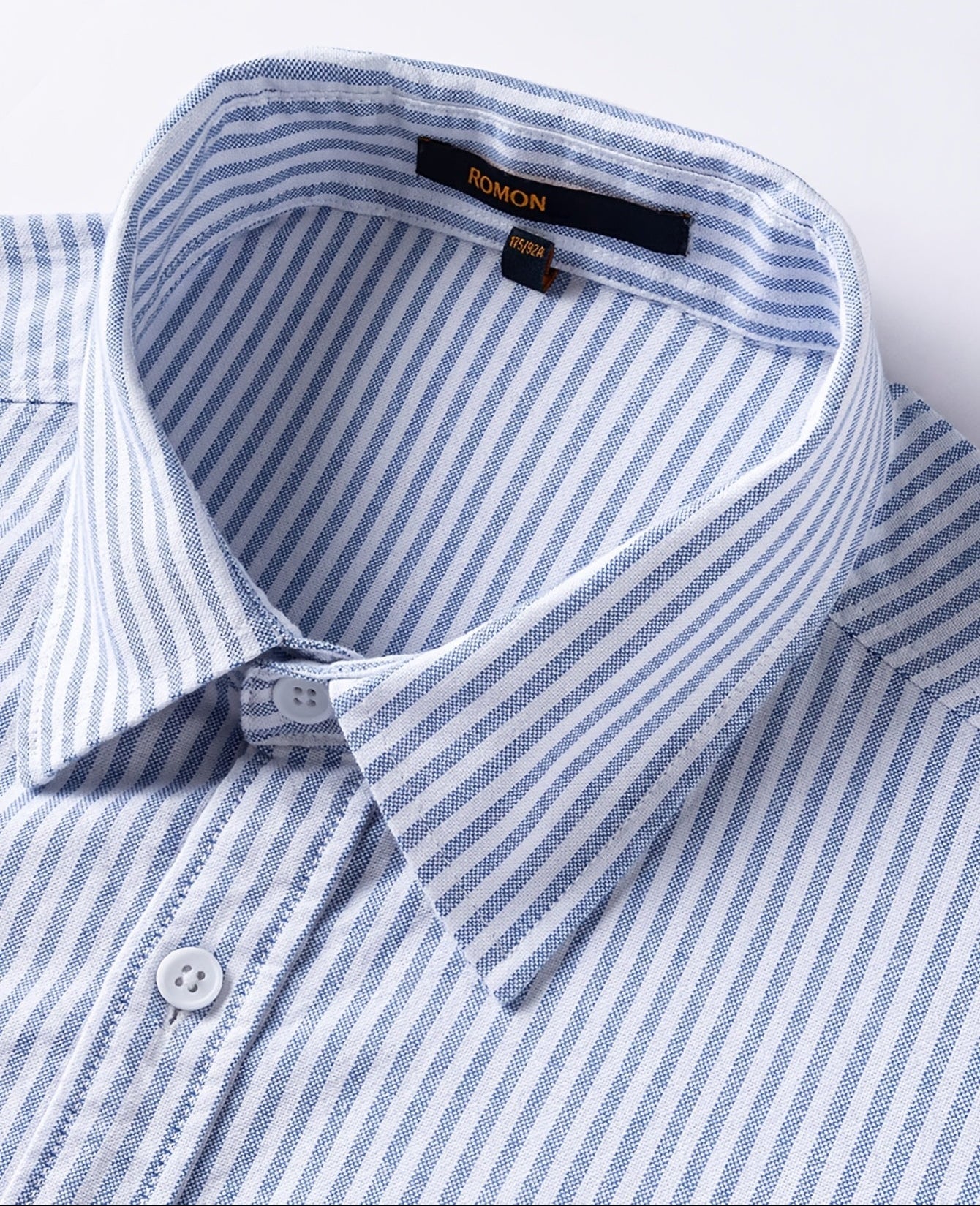 Chemise décontractée à rayures pour homme – Style polyvalent pour le quotidien et les loisirs