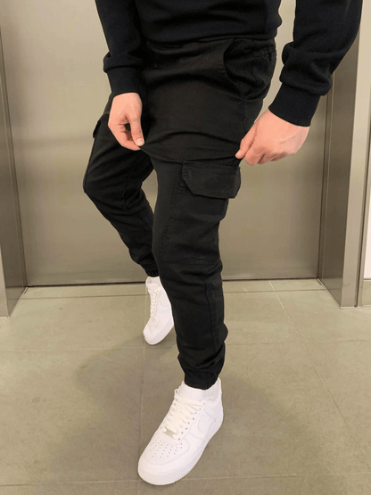 Pantalon cargo jogger pour homme style urbain et décontracté