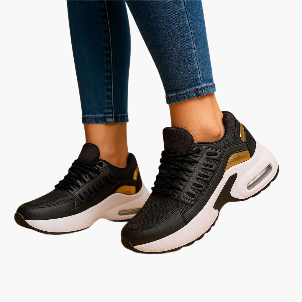 Baskets orthopédiques femme style moderne pour confort quotidien et marche active