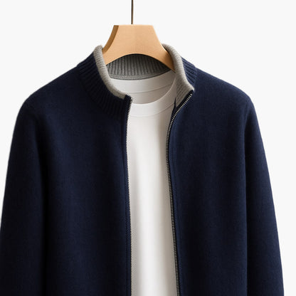 Casual style zip-up jacket for men, modern and versatile elegance