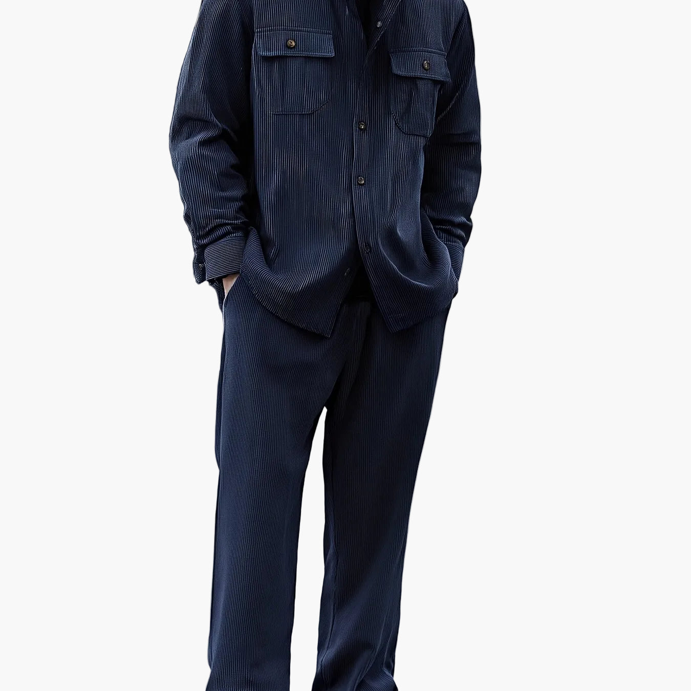 Completo Casual Uomo Stile Urbano Polivalente