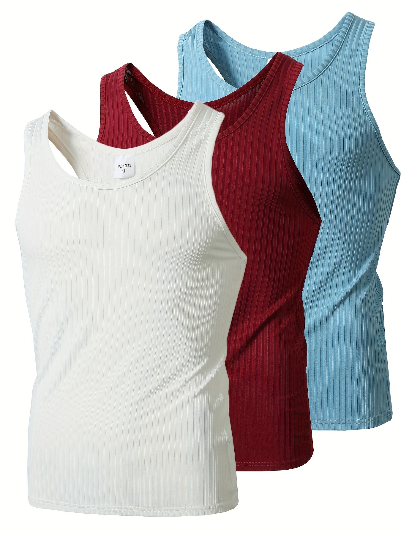 Herren Sport Tanktop vielseitiger Stil – 3er Pack – Komfort und Trend