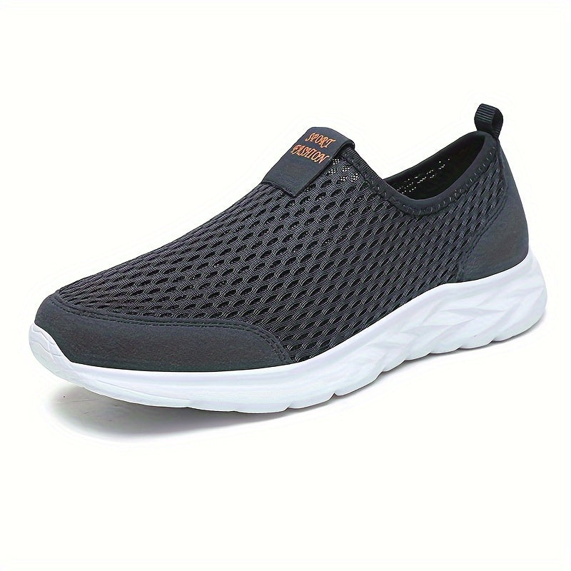 Zapatos deportivos casuales para hombre sin cordones - Estilo transpirable para caminar y entrenar