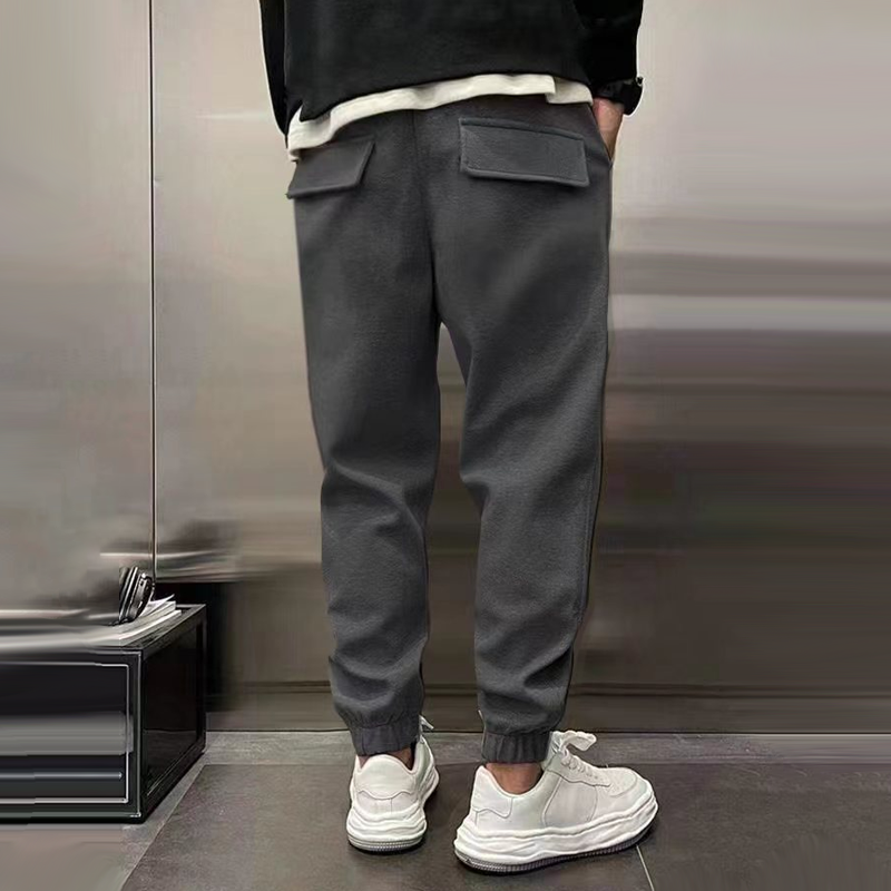 Joggingbyxor Urban Stil för Herrar - Daglig Komfort och Värme - Perfekt för Sport och Fritid
