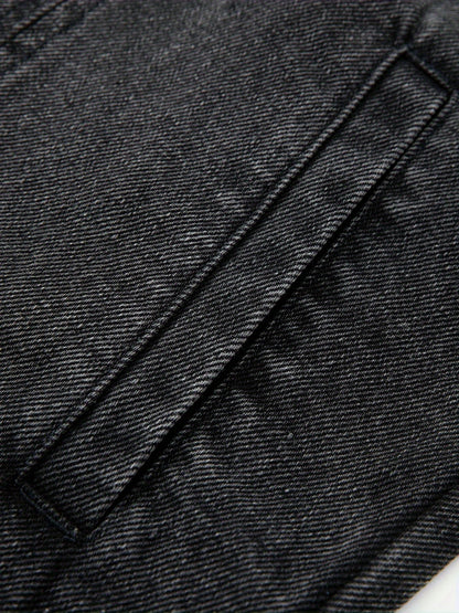 Gilet sans manches style jean décontracté pour homme – Idéal pour un look urbain tendance