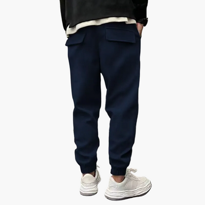 Pantalon de sport décontracté homme style jogging urbain polyvalent