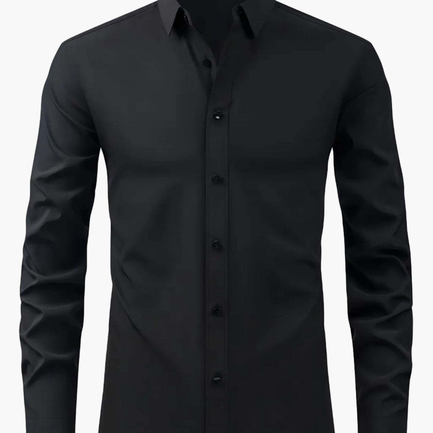 Chemise élégante pour homme à manches longues – Style habillé et décontracté