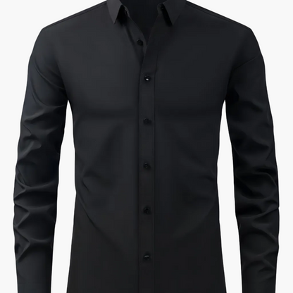 Chemise élégante pour homme à manches longues – Style habillé et décontracté