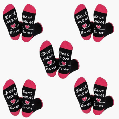 Women's novelty socks – Best mom – Original gift for Mother's Day or birthday