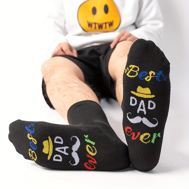 Calze fantasia uomo « Best Dad Ever » regalo originale festa del papà