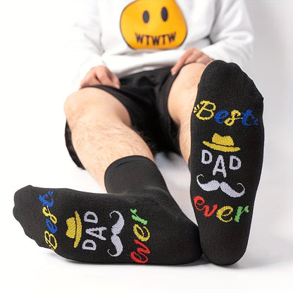 Calze fantasia uomo « Best Dad Ever » regalo originale festa del papà