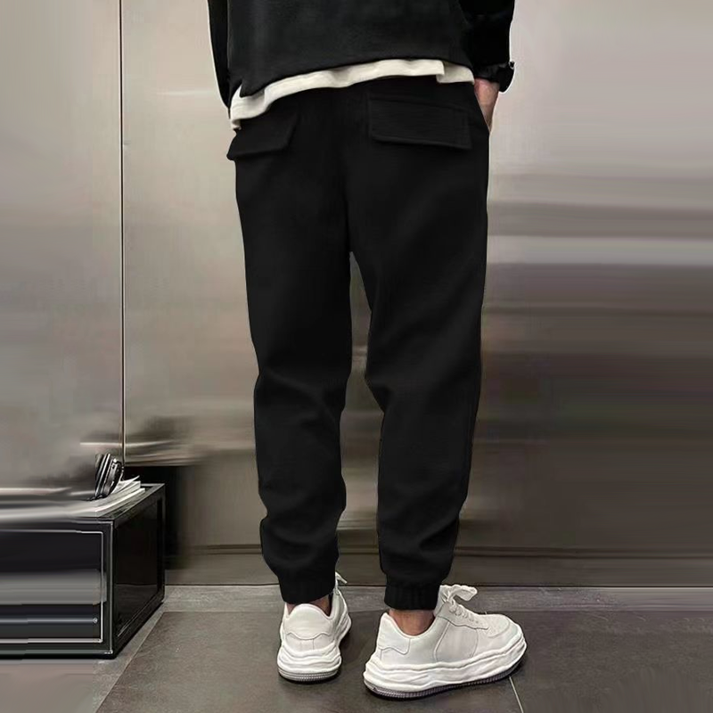 Joggingbyxor Urban Stil för Herrar - Daglig Komfort och Värme - Perfekt för Sport och Fritid