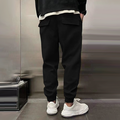 Joggingbyxor Urban Stil för Herrar - Daglig Komfort och Värme - Perfekt för Sport och Fritid