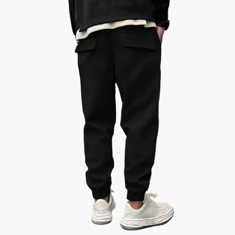Pantalon de sport décontracté homme style jogging urbain polyvalent