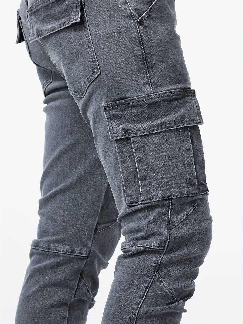 Mehrfachtaschen Cargo-Jeans für Herren  