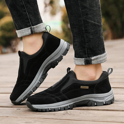 Chaussures de marche orthopédiques pour hommes - Style outdoor confortable et maintien ergonomique