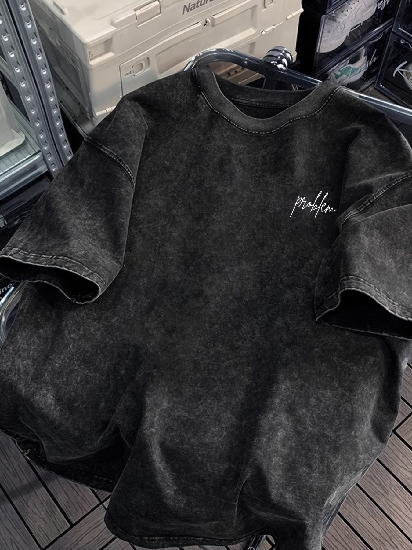 T-shirt imprimé décontracté pour homme style urbain streetwear - usage quotidien