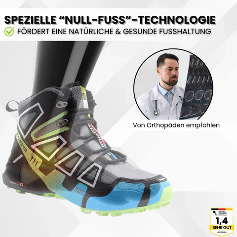 Bottes de randonnée orthopédiques homme style sport pour confort et soutien quotidien