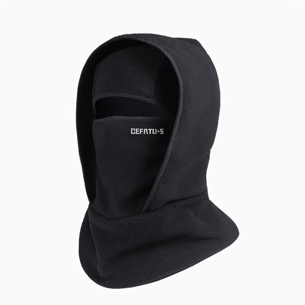 Cagoule multi-fonction en polaire, coupe-vent et chaude, pour activités extérieures