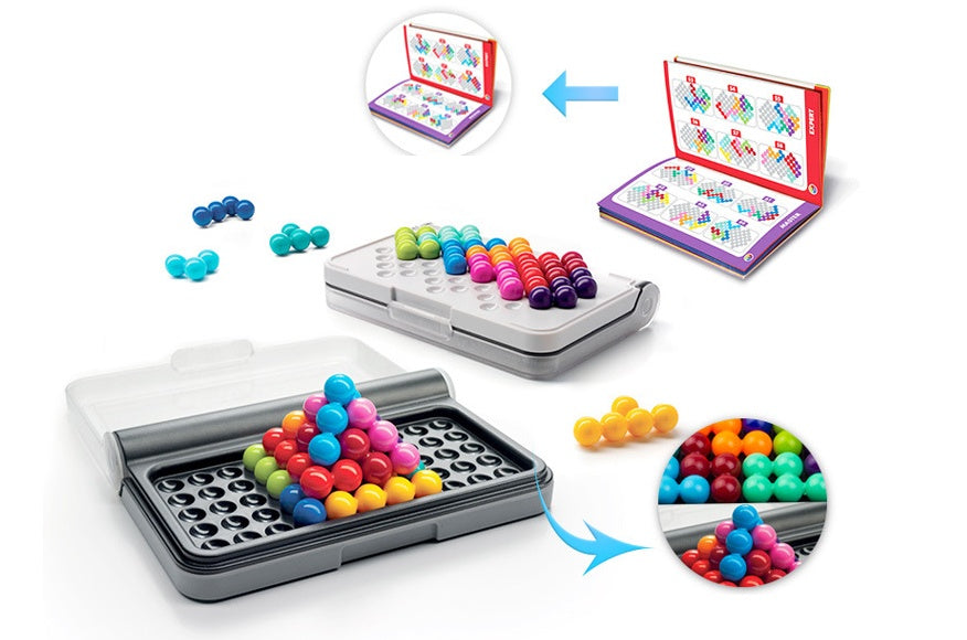 Juego de lógica IQ Puzzler Pro para niños y adultos - Rompecabezas educativo y divertido