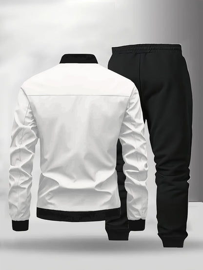 Ensemble de survêtement décontracté pour homme – Style moderne, parfait pour le quotidien et le sport