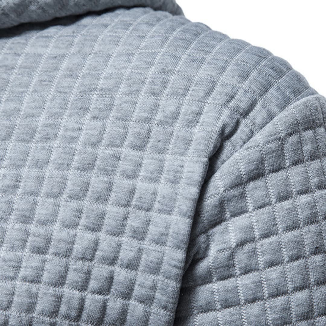 Hoodie à Capuche Homme Style Décontracté Motif Carreaux – Confort Moderne pour Tous les Jours