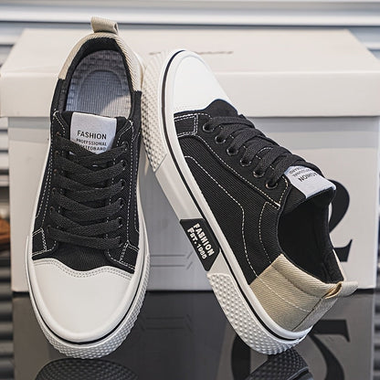 Sneakers basse uomo stile skate urbano tendenza casual