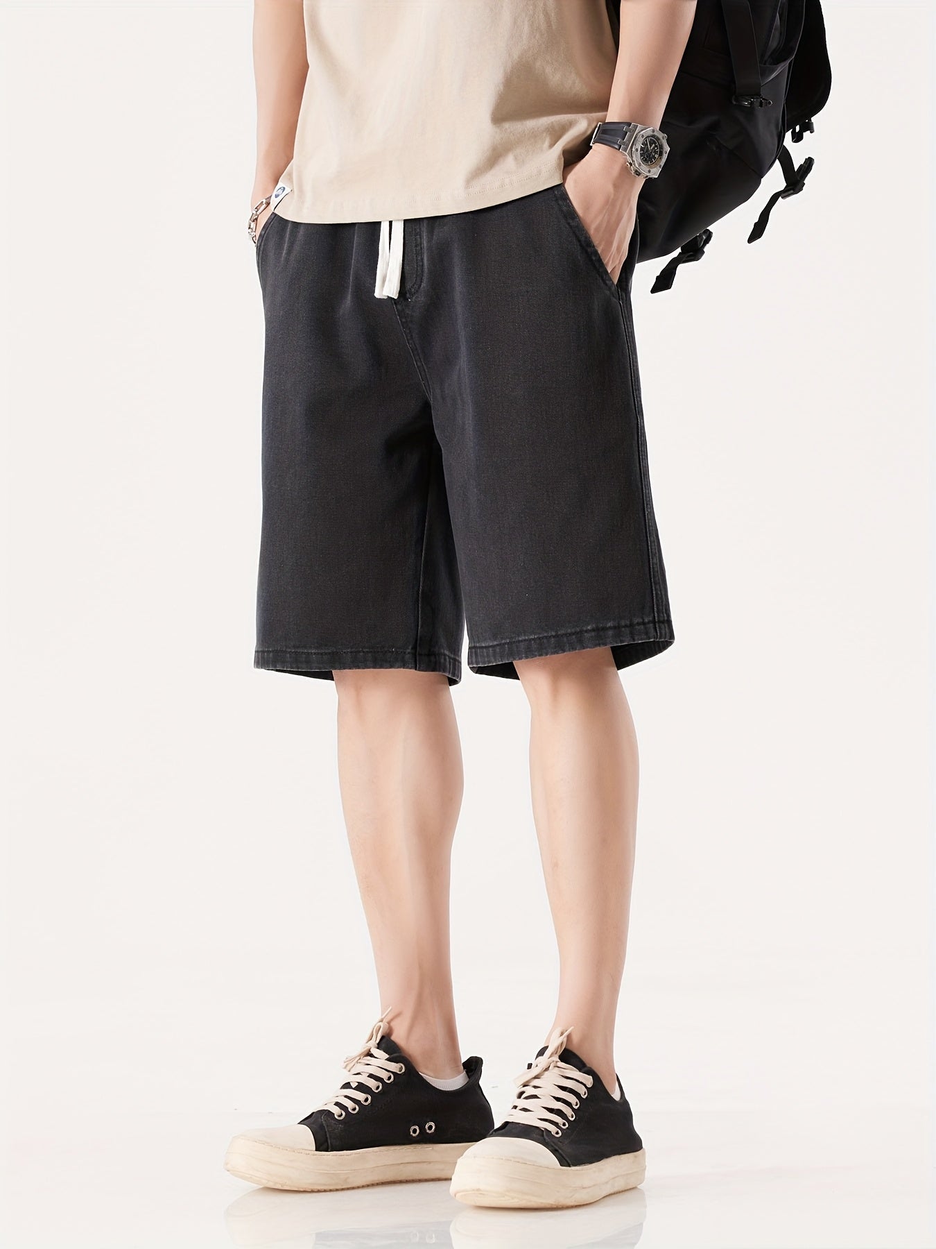 Short ampio casual da uomo stile urbano uso quotidiano