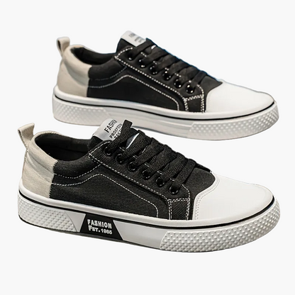 Herresneakers i afslappet urban stil til fritid og udendørs brug