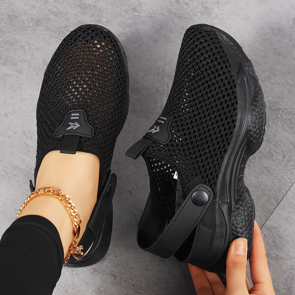 Sabots Sport Décontractés Femme Confort Slip-On pour Vie Quotidienne