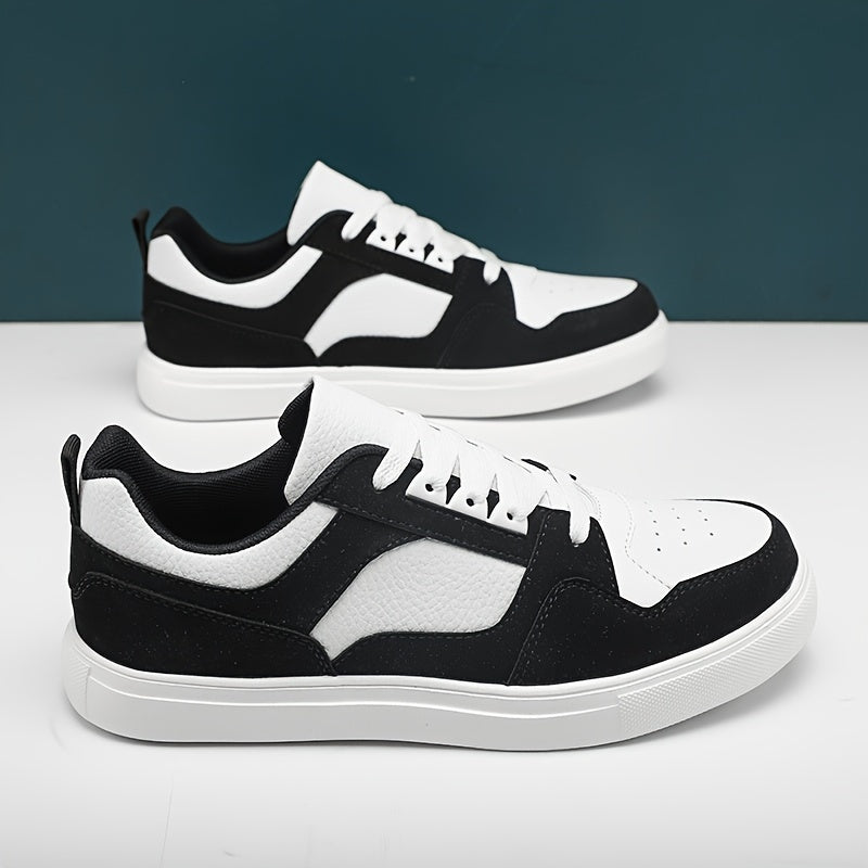 Baskets décontractées style preppy pour homme – sneakers basses universelles pour tous les jours