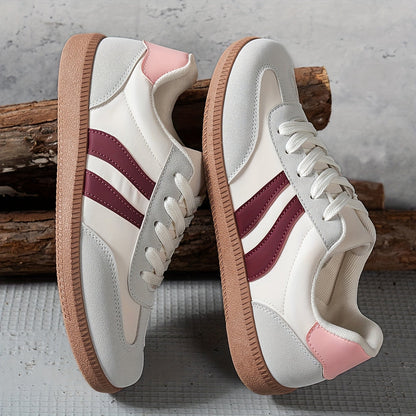 Sneakers casual da donna stile retrò urbano – Scarpe alla moda per tutti i giorni