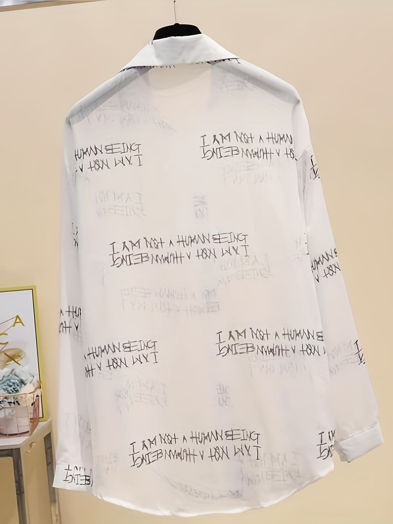 Chemise Femme Style Journal Imprimé avec Débardeur et Short Taille Haute, Tendance Urbaine Casual
