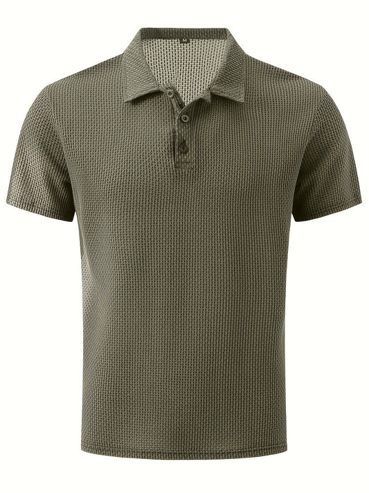 Polo décontracté homme style moderne pour été - manches courtes, usage quotidien ou loisirs