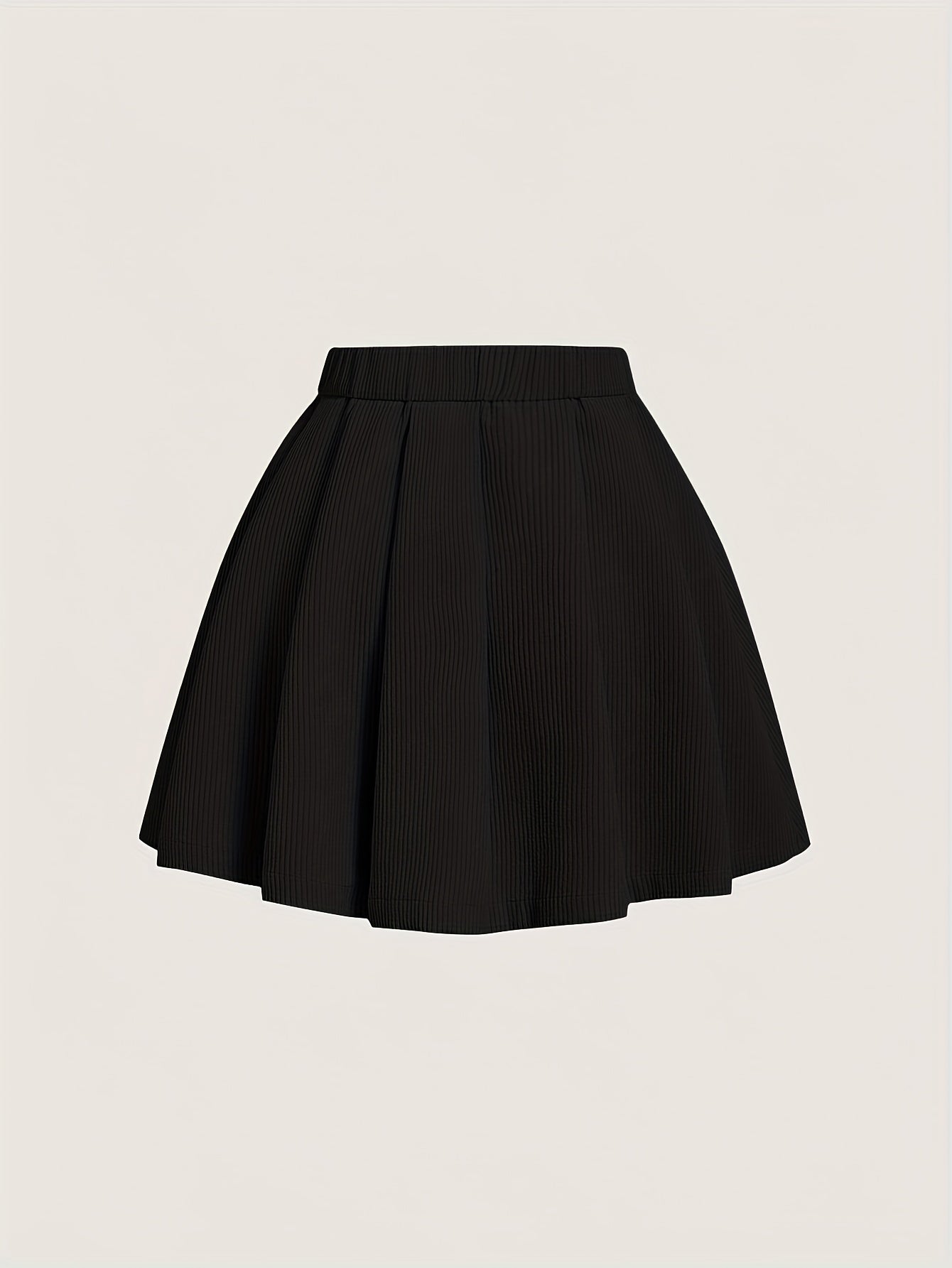 Plissé trapeze rok voor dames, elegante casual stijl