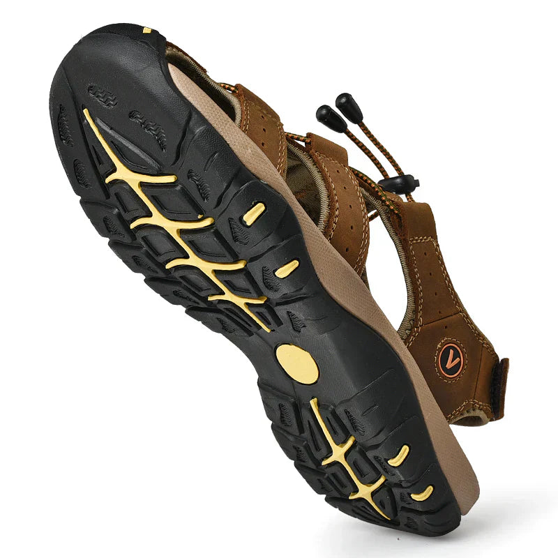 Sandales de randonnée homme style sportif confort tout-terrain
