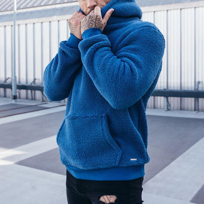 Męska bluza z kapturem w stylu streetwear – ultra wygodna na rekreację i relaks