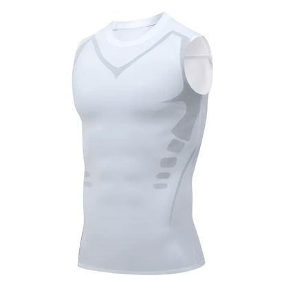 Débardeur Gainant Homme Sculptant Compression Sport et Posture