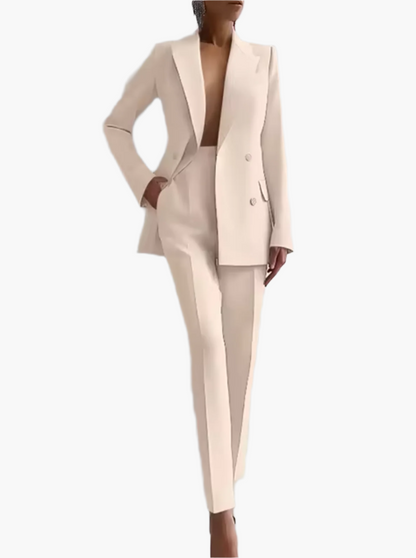 Traje de Pantalón Mujer Chic Profesional Estilo Moderno Negocios