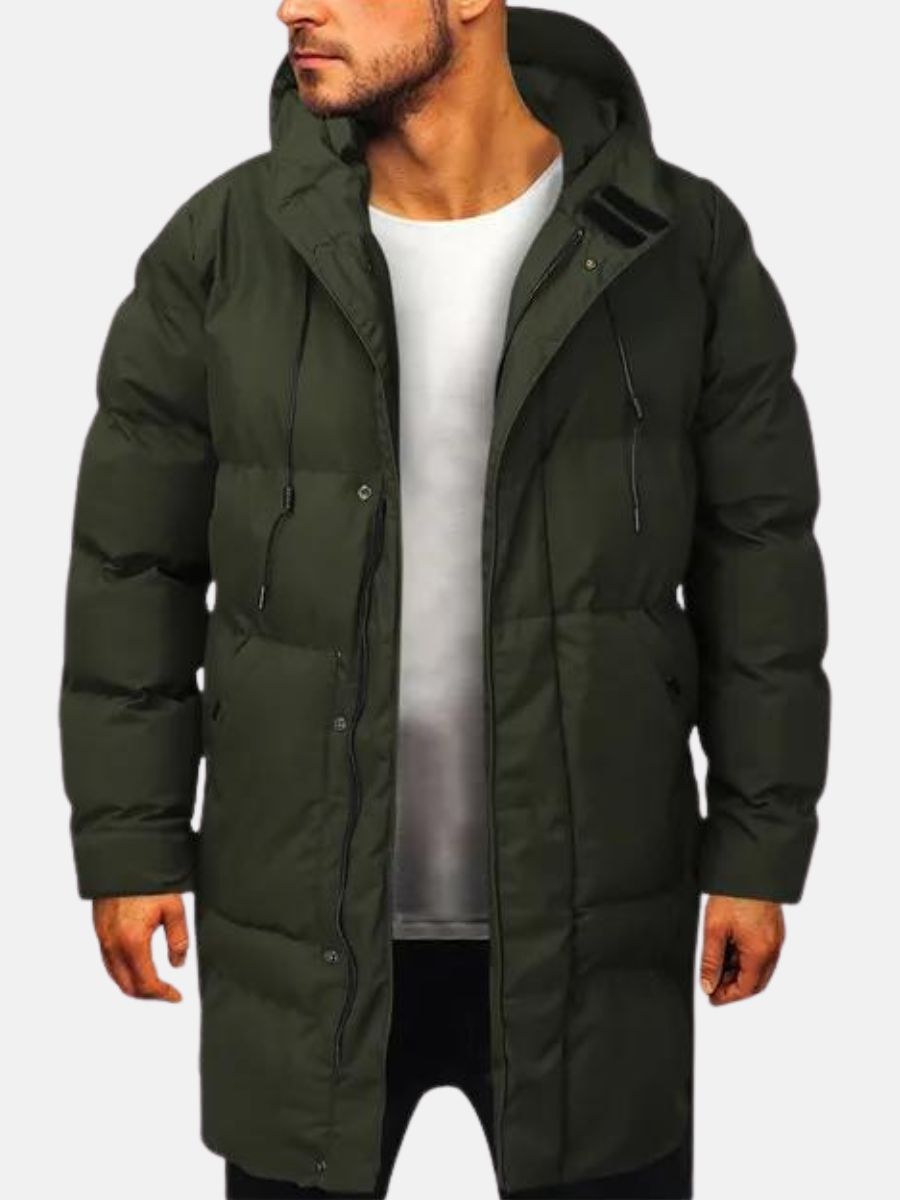 Parka invernale uomo stile urbano confortevole – Ideale per l’esterno e le attività quotidiane