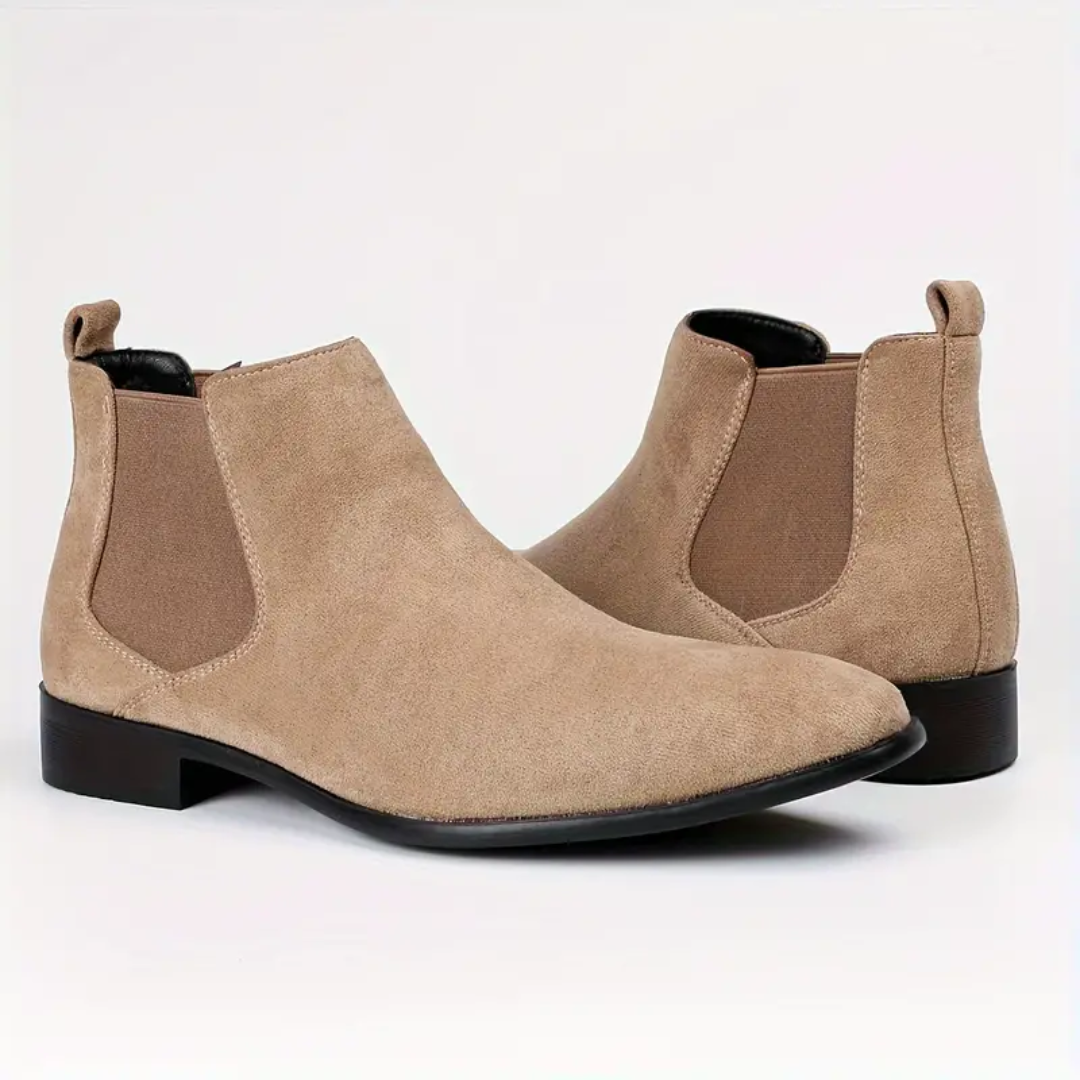Bottes Chelsea classiques pour homme style polyvalent urbain
