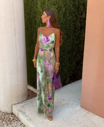 Elizabeth – Maxi-jurk met Batikpatroon