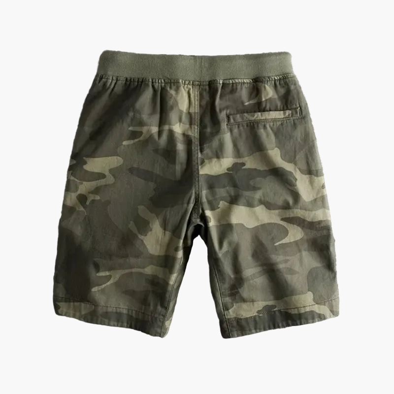Pantalones cortos deportivos para hombre camuflaje estilo urbano versátil
