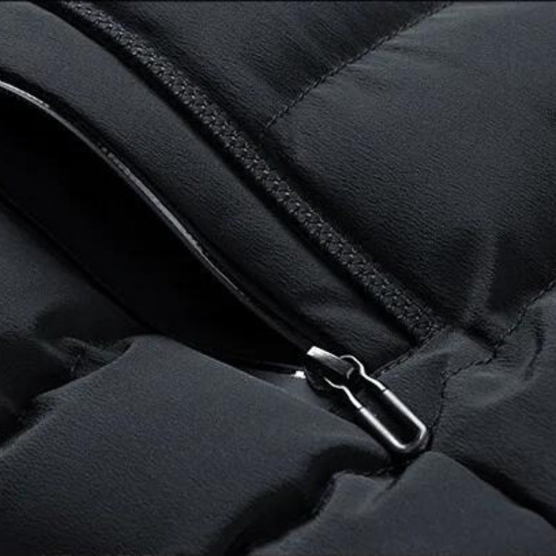 Gilet imbottito senza maniche uomo stile urbano per attività outdoor e quotidiane