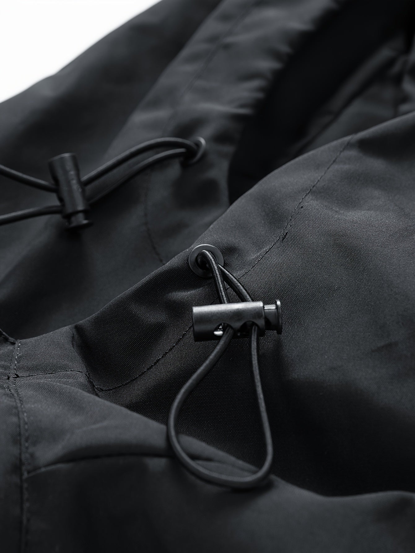 Veste à Capuche Noire Imprimé Dragon Rouge Fermeture Éclair Homme