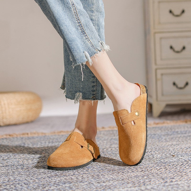 Ruby – Zapatillas cerradas retro francesas